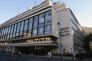 Photo of AFP headquarters in Paris